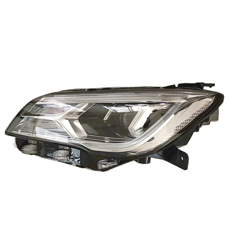 Car headlight assembly with 9-line LED pattern for 2018-2021 vehicle models