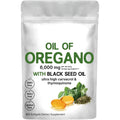 Pack of Butter Black Seed Oil Soft Capsules dietary supplement, showing 180 or 300 tablet options.