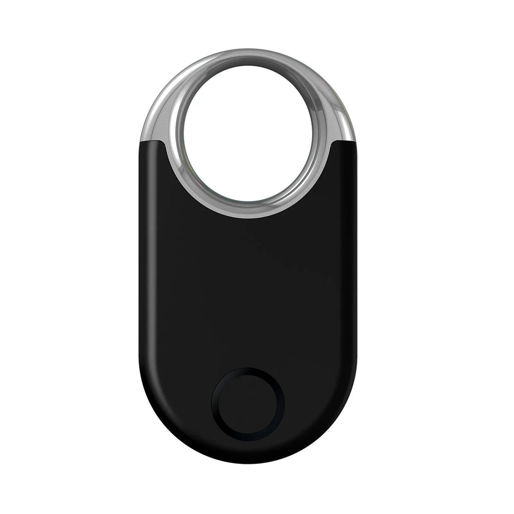 Compact black anti-lost GPS tracking device for pets and children with USB charging port