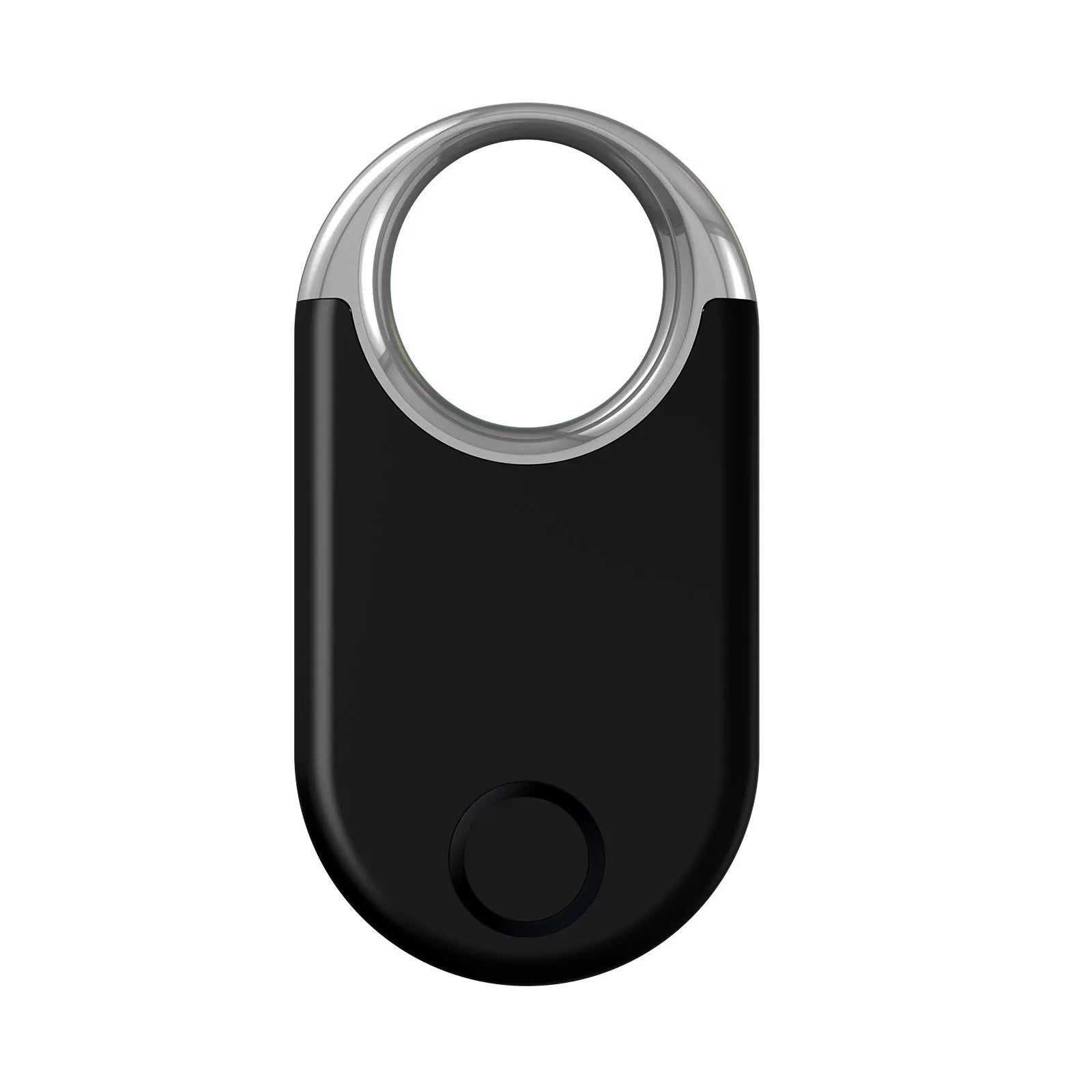 Compact black anti-lost GPS tracking device for pets and children with USB charging port