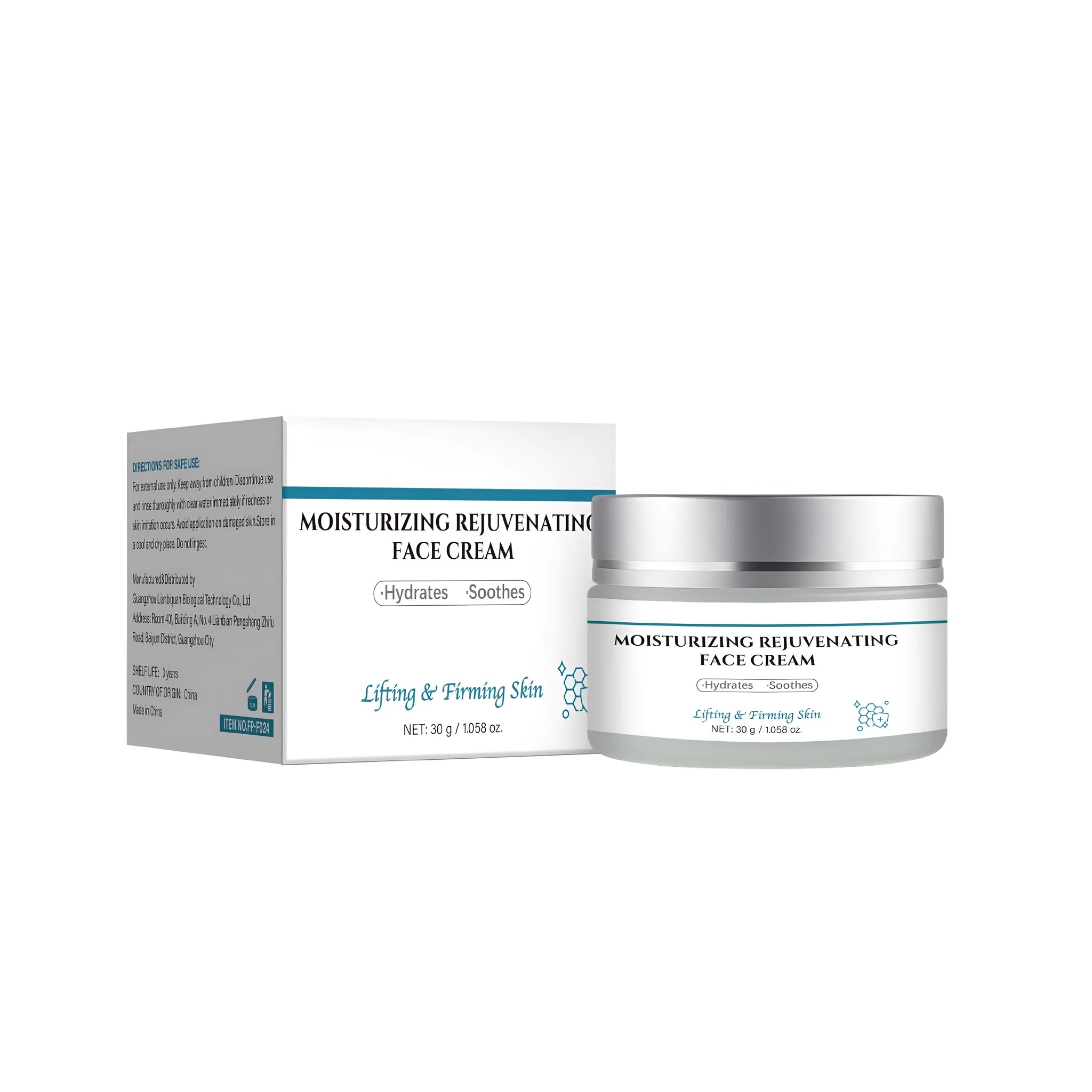 30g tube of FP-F024 anti-ageing cream for face and neck
