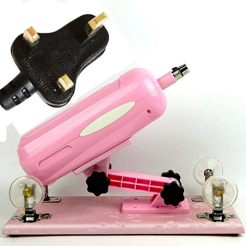 Purple automatic telescopic thrusting tool for women, 37cm long