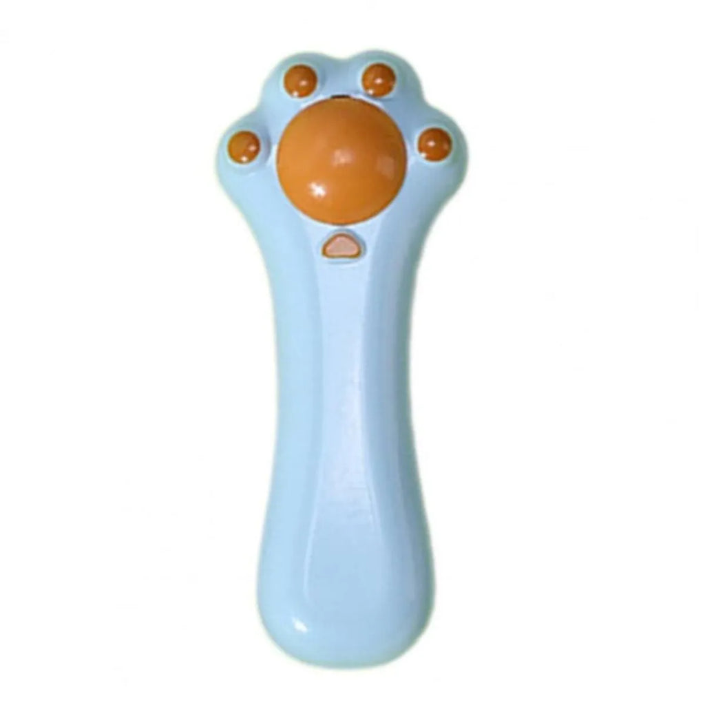 Dual-purpose cat massage comb with gentle teeth and catnip in cartoon design