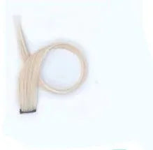 Gradient coloured long curly hair wig patch extension approximately 60cm in length
