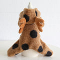 Polka dot pattern pet clothing for cats and dogs in skirt or four-leg styles