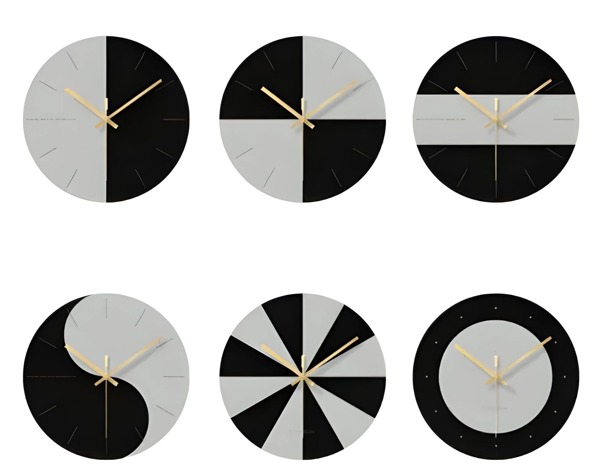 Transparent tempered glass wall clock with minimalist design and clear numerals