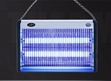 Electric mosquito killing lamp with multiple wattage options for indoor insect control in households and restaurants