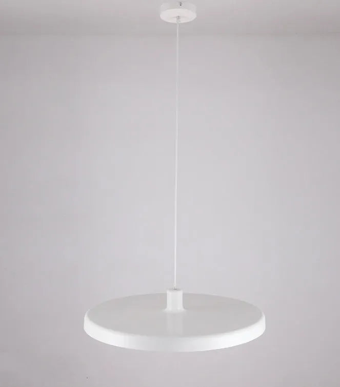 Black and white aluminium alloy restaurant chandelier pendant light in 35cm 50cm 60cm diameters