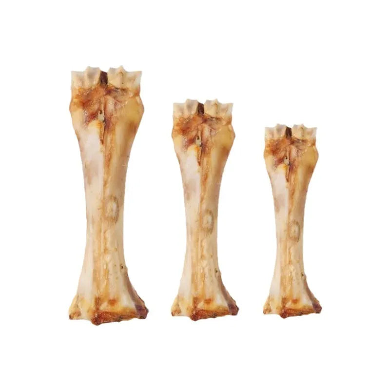 Roasted ox bone molar rod for puppy teeth cleaning in large medium small sizes