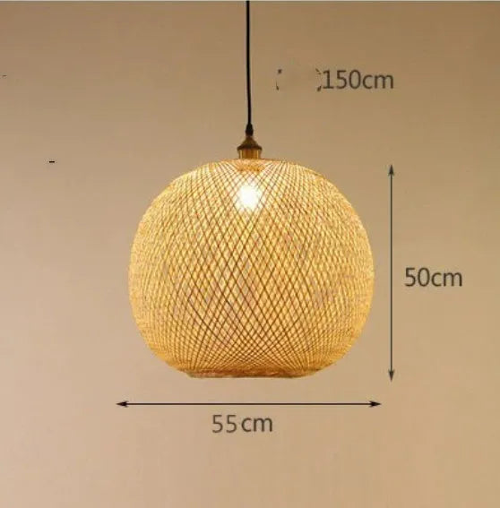 Pastoral farmhouse style chandelier light fixture for bedroom with multiple diameter options