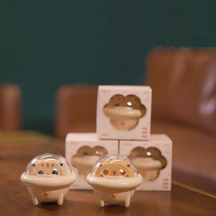 Cartoon bear or cat design portable power bank compatible with Apple devices and Type C charging