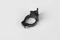 Black aluminium alloy vehicle clamp ring with a steel frame, showing a 28.6mm diameter.