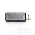Silicon Labs EFR32MG21 Zigbee USB dongle in a plastic shell for Home Assistant integration.