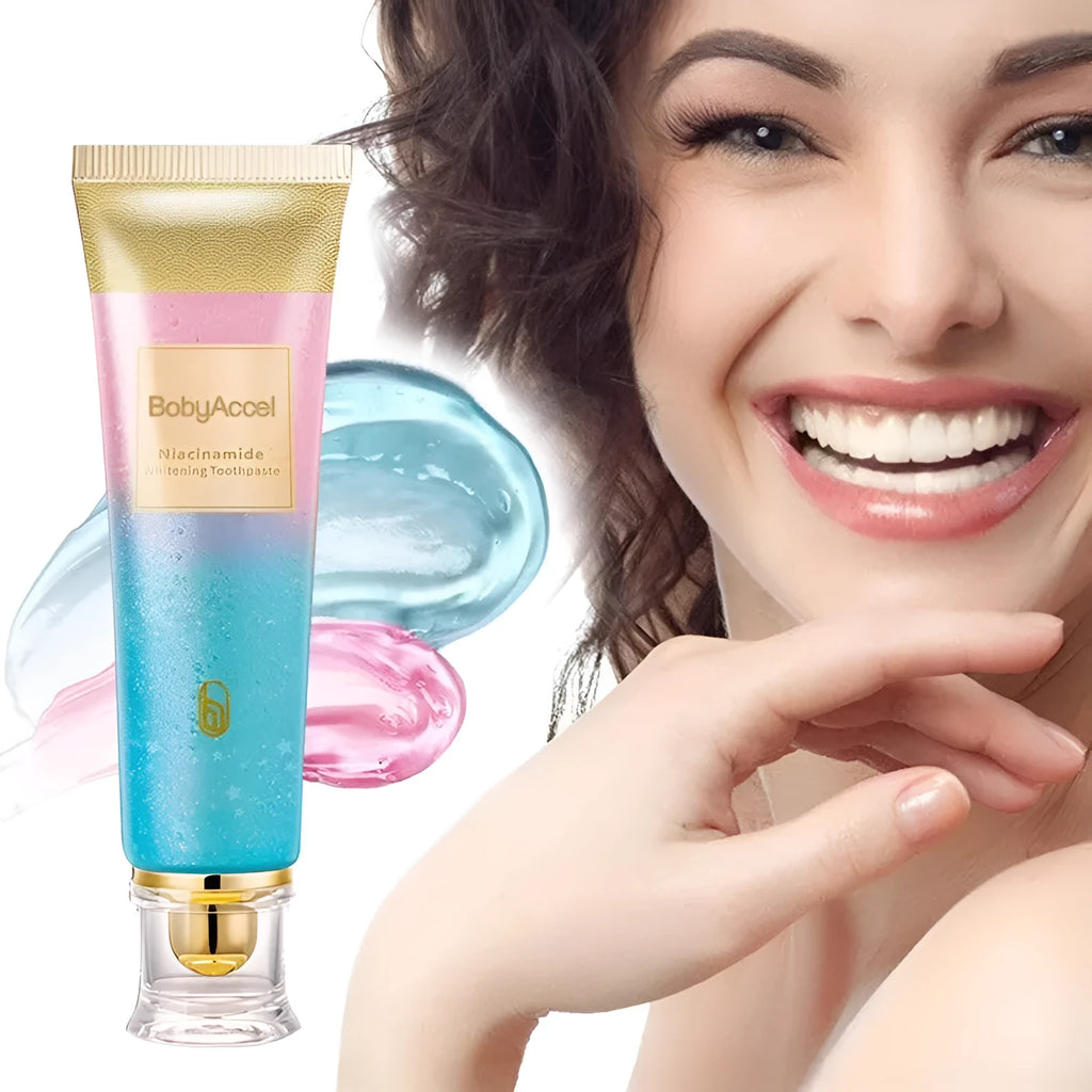 Nicotinamide whitening toothpaste tube 100g for adult men and women