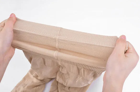 Black seamless high waist shapewear shorts for women on a mannequin