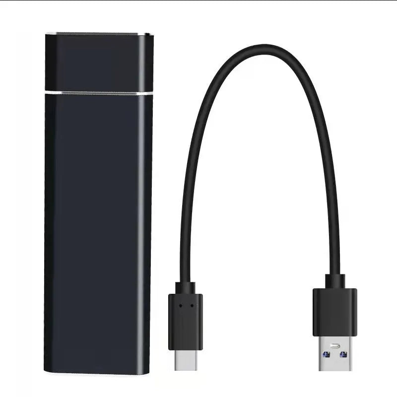 6TB ultra-thin metal mobile hard disk in five colour options with data cable