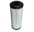 Donaldson 1027 air filter with wood pulp construction showing dimensional specifications