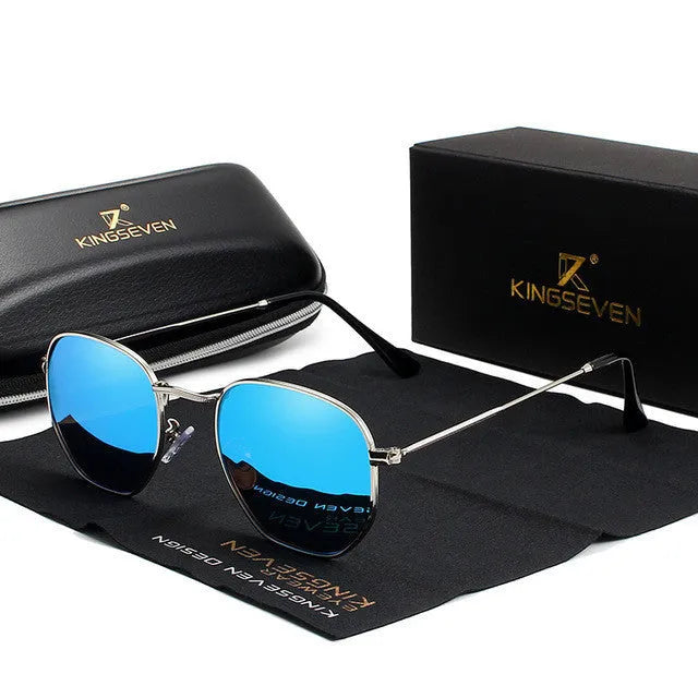 Classic round-frame retro sunglasses for men in multiple colour options with UV protection lenses