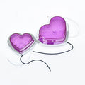 Heart-shaped 12V LED auto fender sidelight in multiple colour options