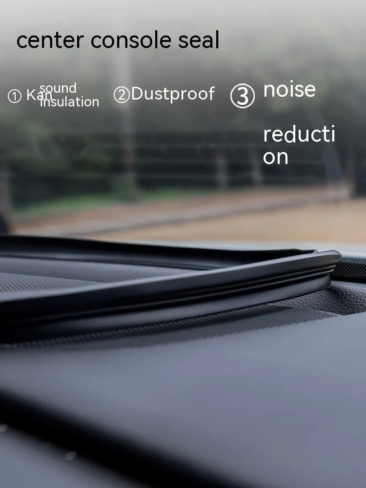 Outlander dashboard soundproof seal strip showing 1.6 metre silicone material with six card slots