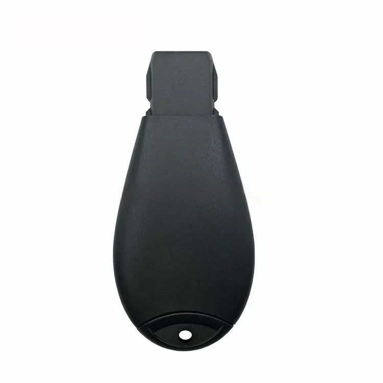 Dodge car smart card key replacement shell in nylon and ABS brass, dimensions 85mm x 42mm x 15mm.