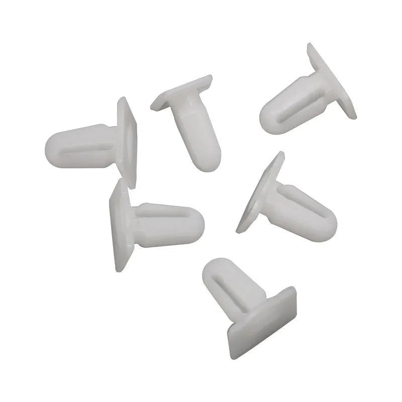 60 PA66 plastic automotive clips with D318 colour for car interior trim fastening