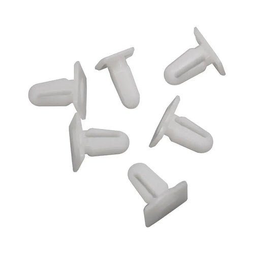 60 PA66 plastic automotive clips with D318 colour for car interior trim fastening