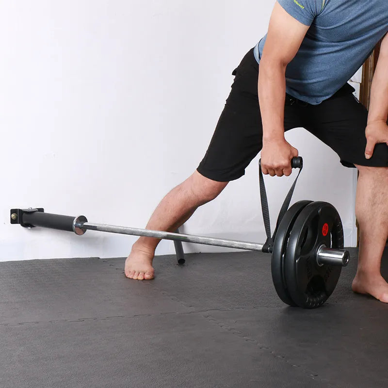 Wall-mounted steel barbell gun barrel rack with 25 tube holders for rod storage