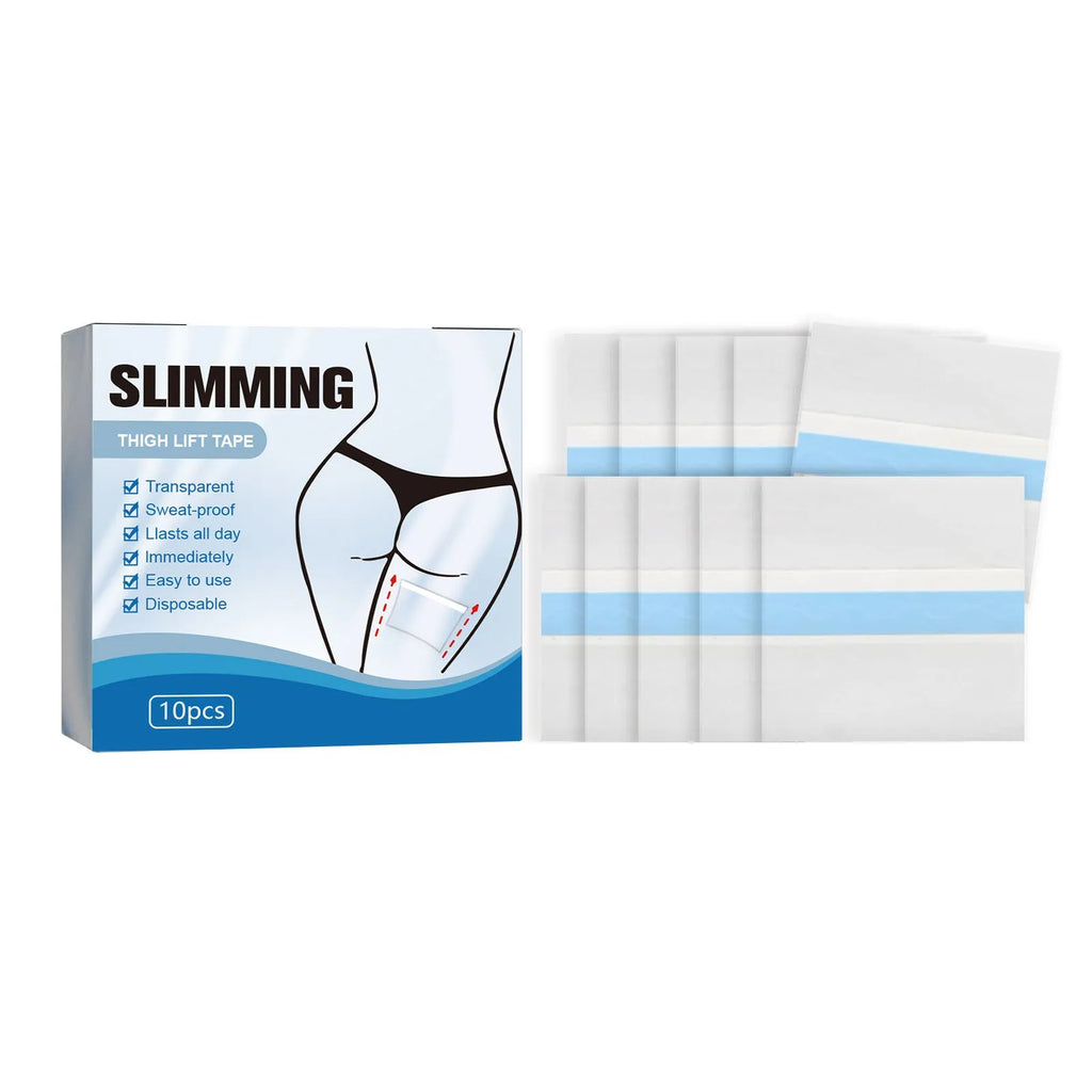 Box of 10 adhesive body shaping patches, each patch 12cm by 12cm