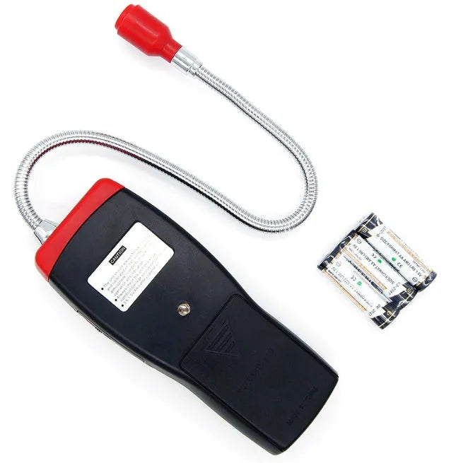 AS8800L portable flammable gas detector with LED display and compact 160×66×31 mm design