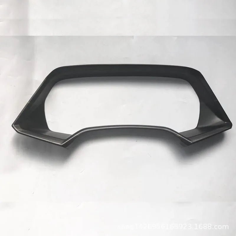 BMW X5L dashboard decorative frame in carbon fibre or peach wood finish