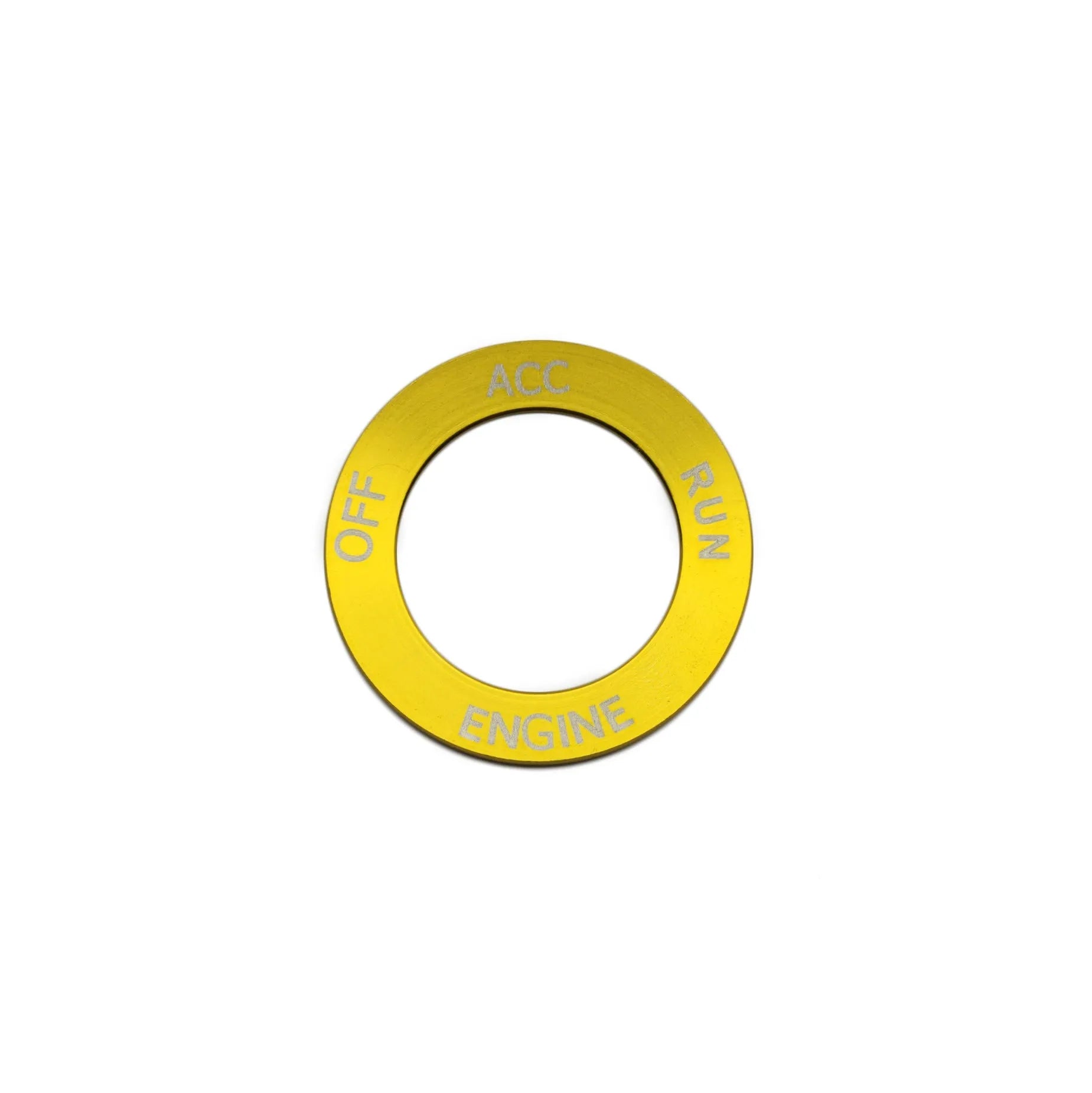 Aluminium alloy decorative ring for Dodge Grand Cherokee air conditioning control knob