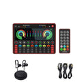 G4 professional USB sound card and capacitor microphone set with colour LCD display and remote control.