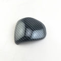 Smart RunK3 gear head cover with carbon fibre pattern for manual car interiors