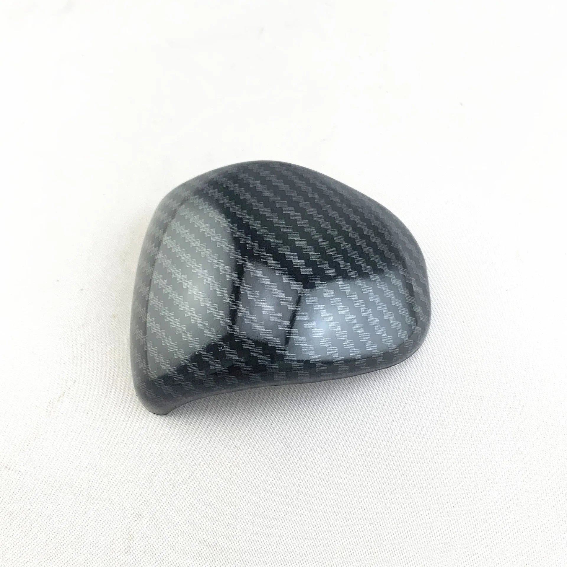 Smart RunK3 gear head cover with carbon fibre pattern for manual car interiors