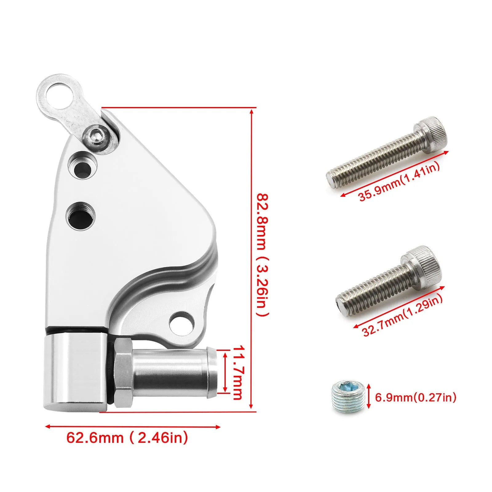 Aluminium intake manifold coolant adapter for K Series K20 K24 engines
