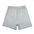 Men's solid colour high-waist boxer shorts in modal fabric on a white background