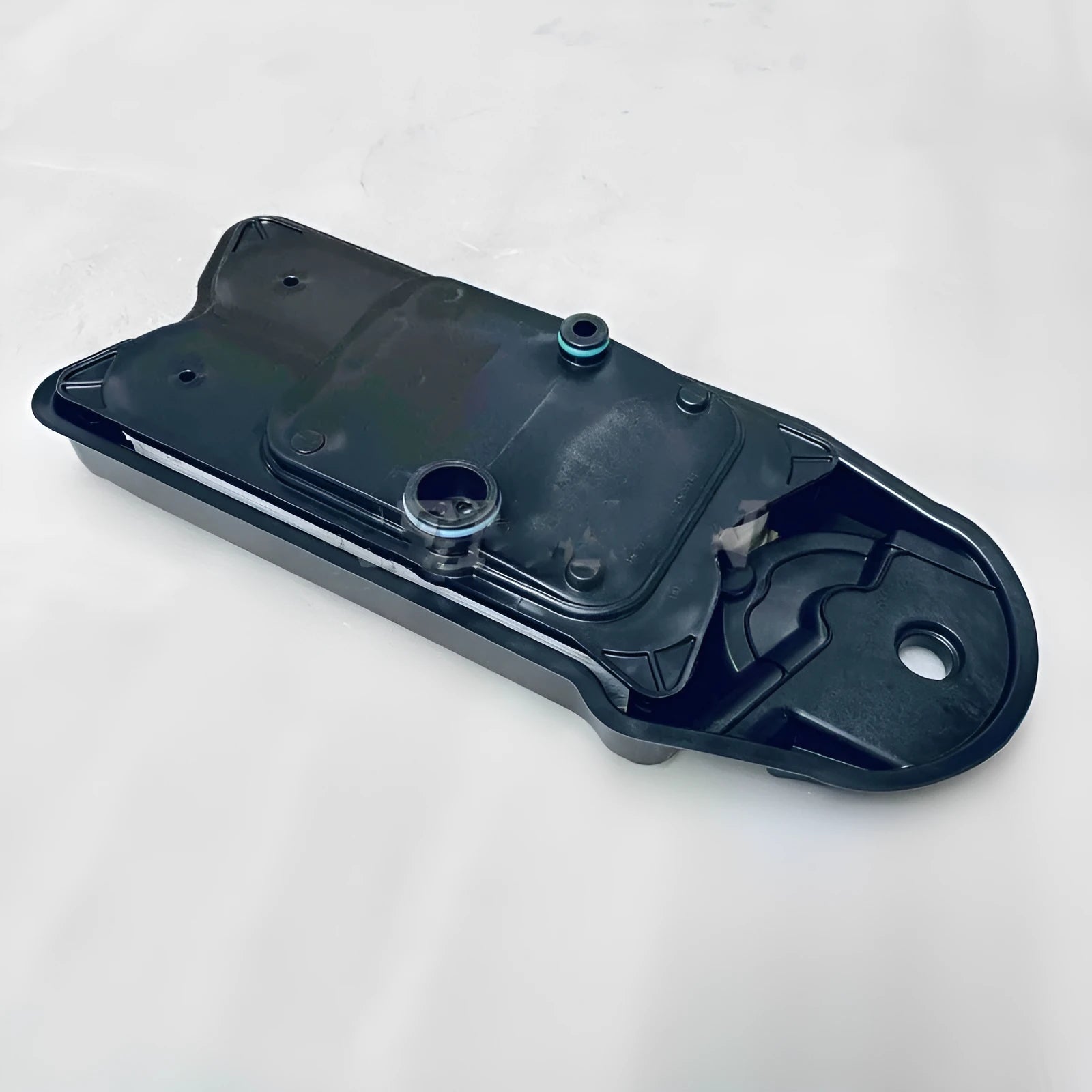 Black automotive crankcase ventilation filter for PCV systems