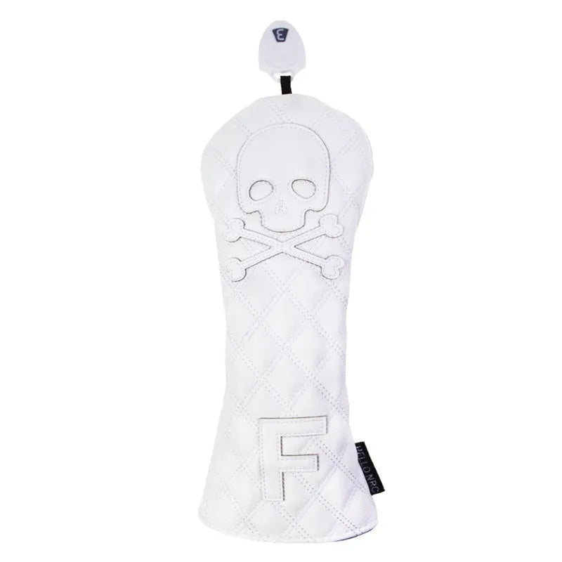 Black and white golf waterproof wooden pole protective cover for sports equipment