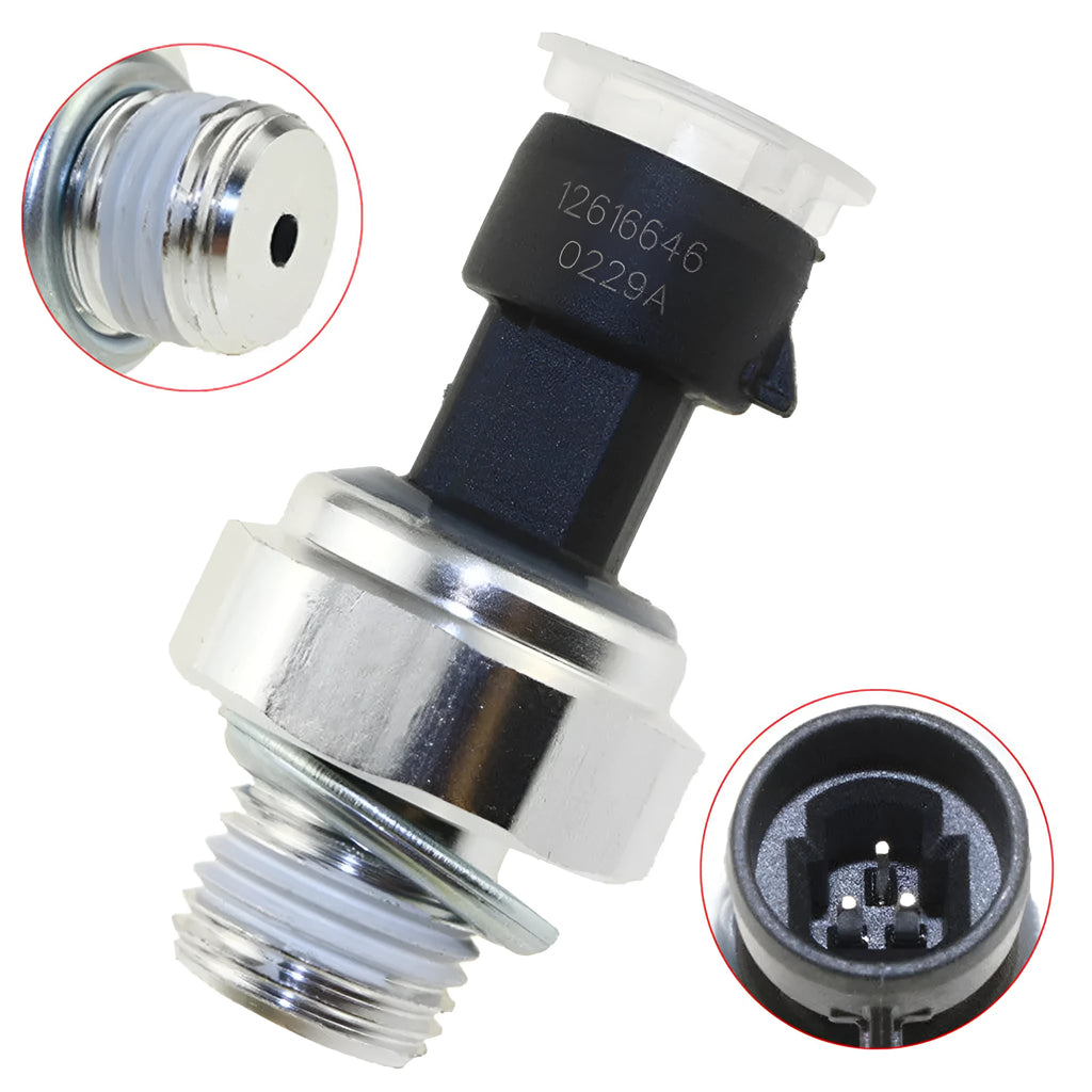 Oil pressure sensor for Buick Regal and Chevrolet vehicles with multiple part number compatibility