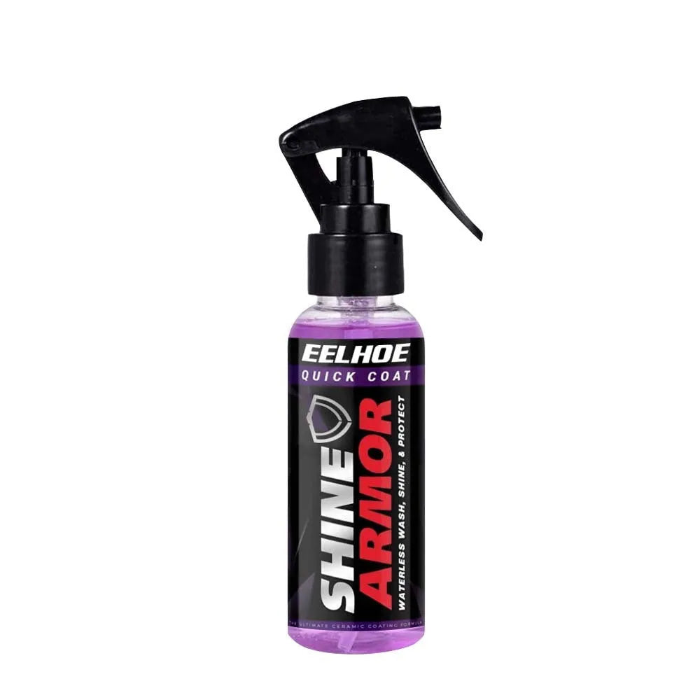 Automobile nano coating agent spray wax in 30ml and 100ml containers for hand application