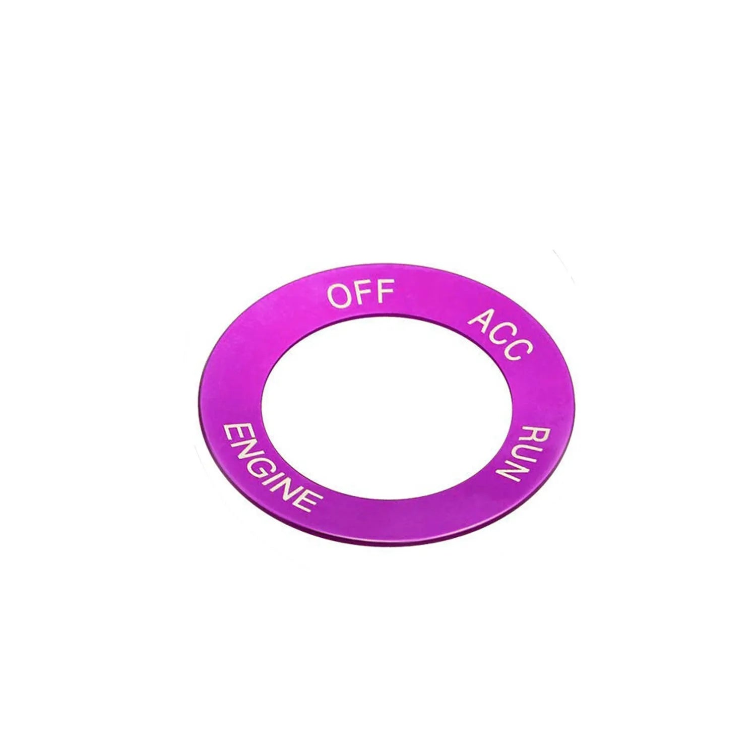 Aluminium alloy decorative ring for Dodge Grand Cherokee air conditioning control knob