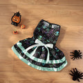 Halloween dog skirt with colourful pumpkin design in size medium