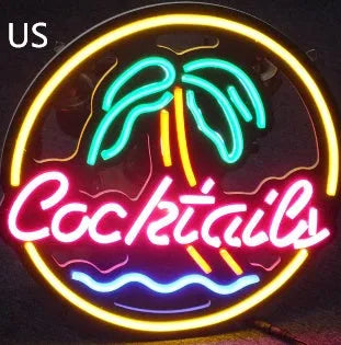 LED Coffee Neon Billboard advertising sign with bright mixed-colour illumination