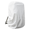 Backpack rain cover in army green colour showing waterproof PU material construction with 80L capacity