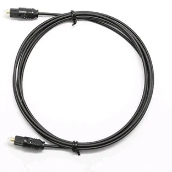 OD2.2 optical digital audio cable with PVC jacket shown in selected length