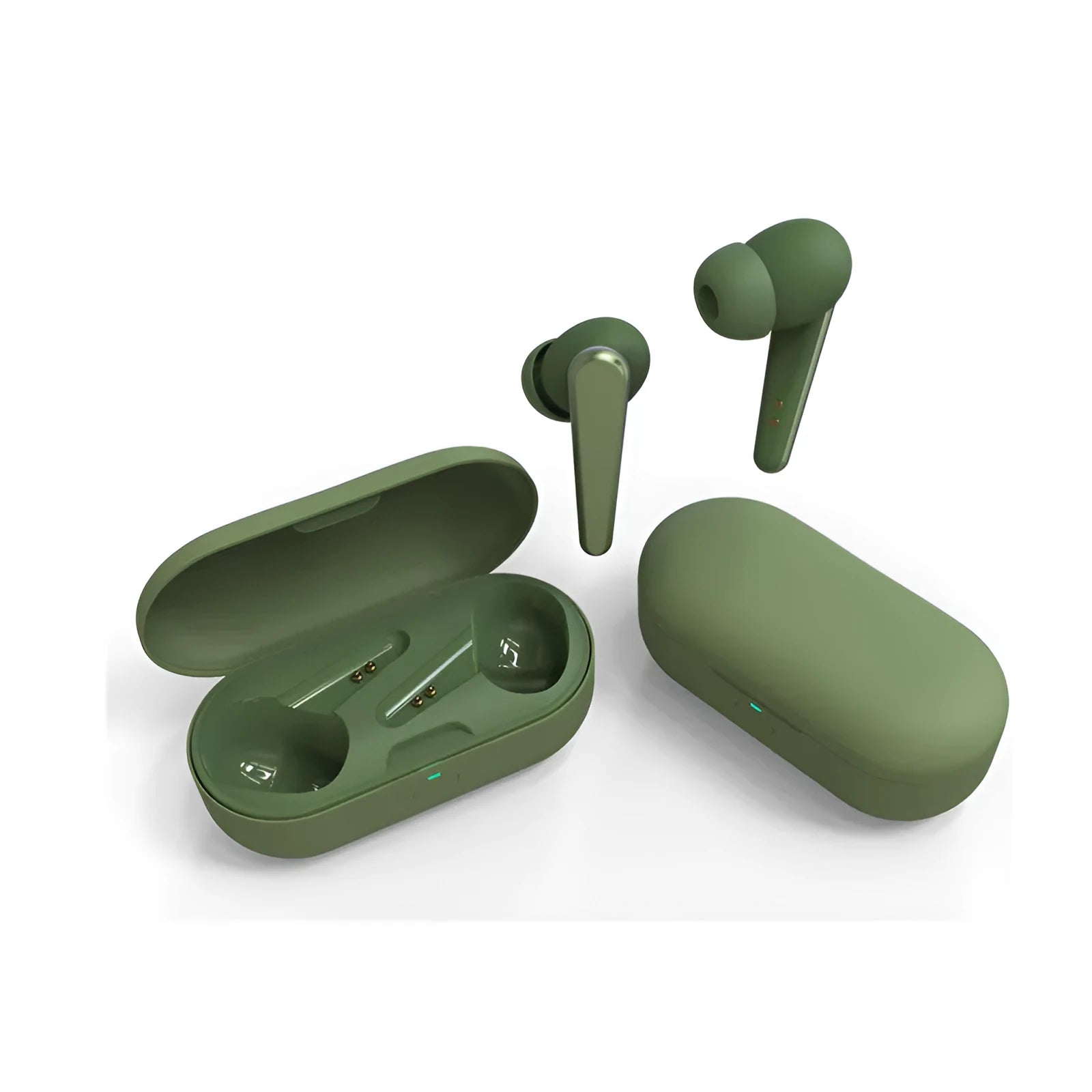 ANC active noise cancellation headphones in five colour options showing earplug design