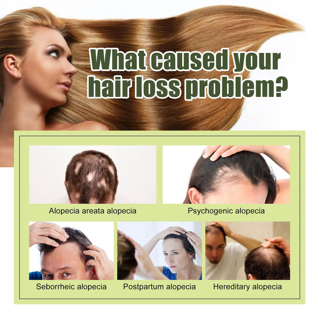 60ml hair care essential oil bottle for anti-fall repair and dry hair treatment