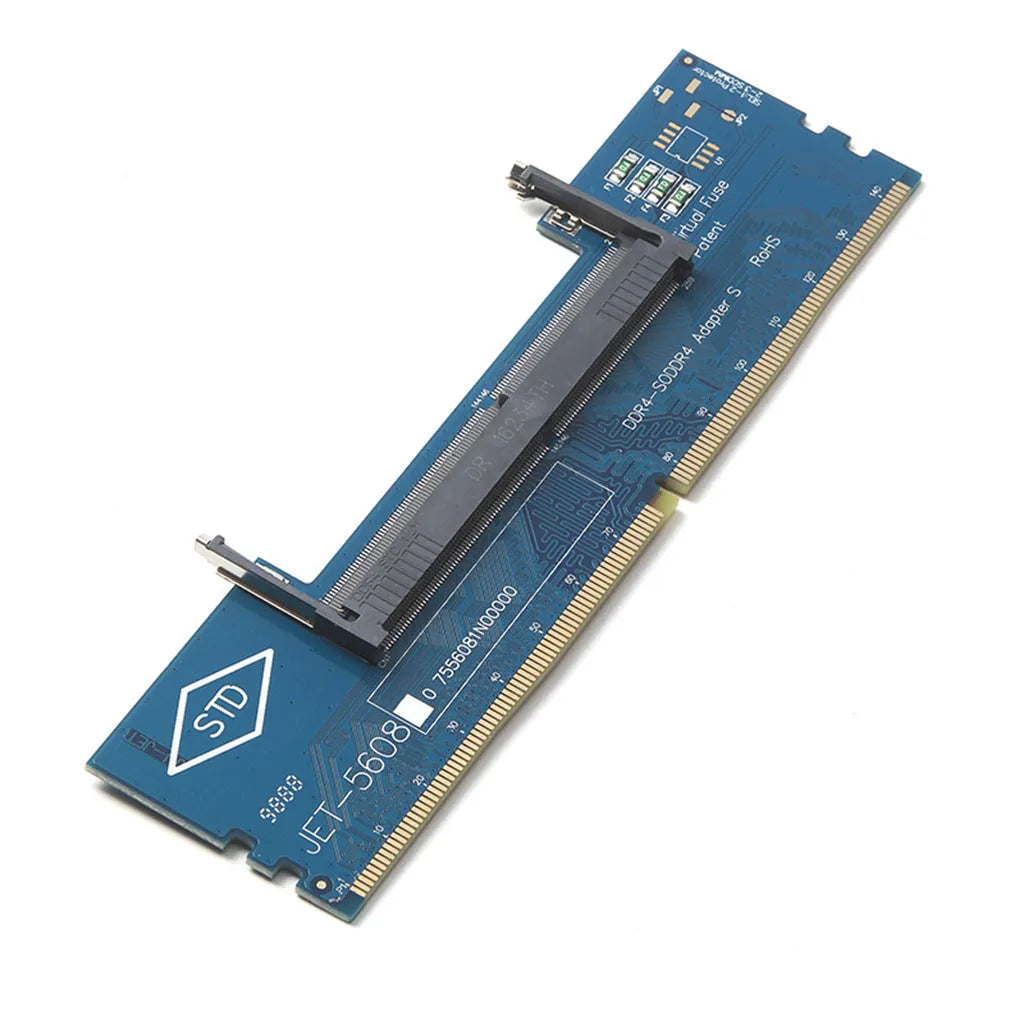 DDR4 laptop to desktop memory adapter card converting SO-DIMM to DIMM with electrostatic bag