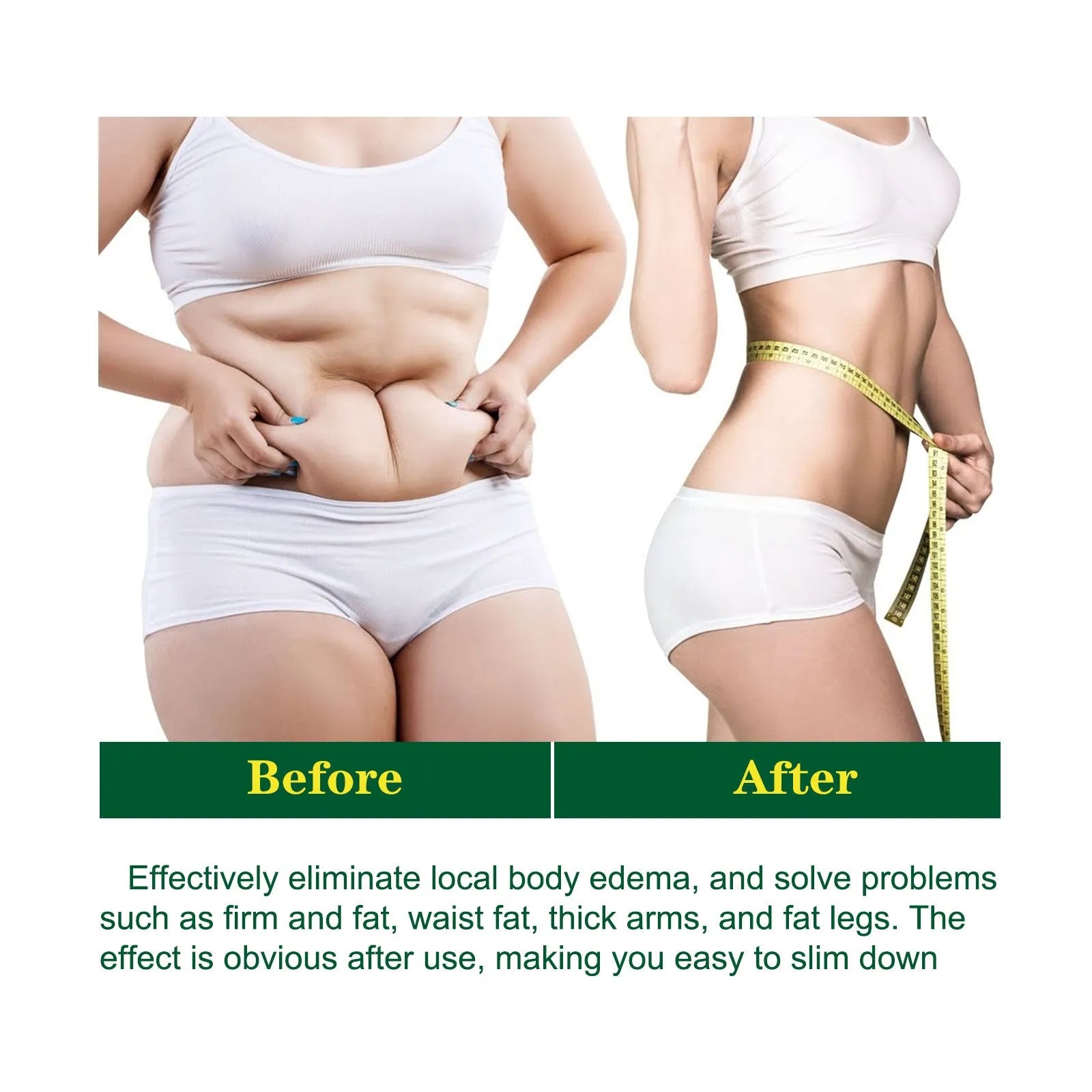 30ml ginger body shaping essential oil bottle for thigh firming and slimming care